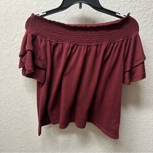 Off the shoulder top